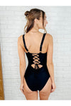 Barcelona Lace Up Swimsuit