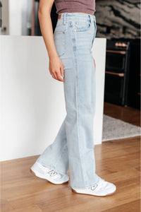 Brooke High Rise Tummy Control Vintage Wash Straight Jeans
