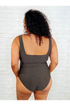 Cape Town Asymmetrical Stripe Swimsuit