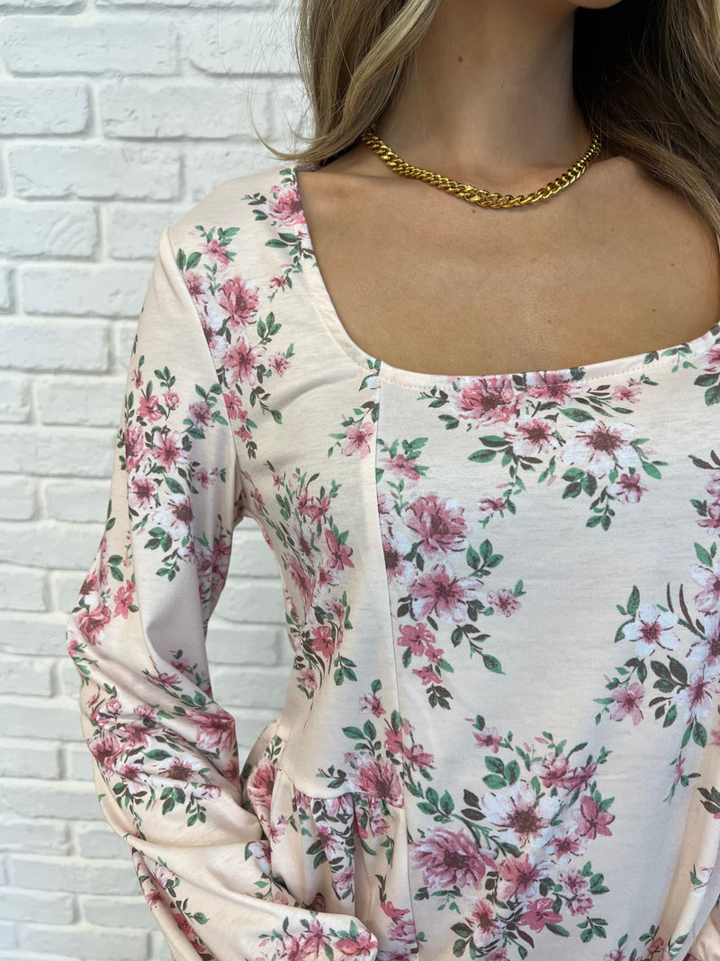 Cool to Be Kind Floral Blouse