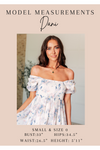 Gentle Yet Strong Balloon Sleeve Floral Dress