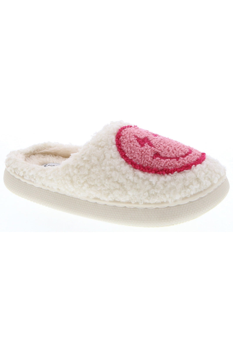 Derby Smiley Face Slippers - KIDS