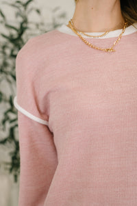 Feeling Restless Textured Drop Shoulder Top