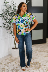 Fielding Questions Floral Top