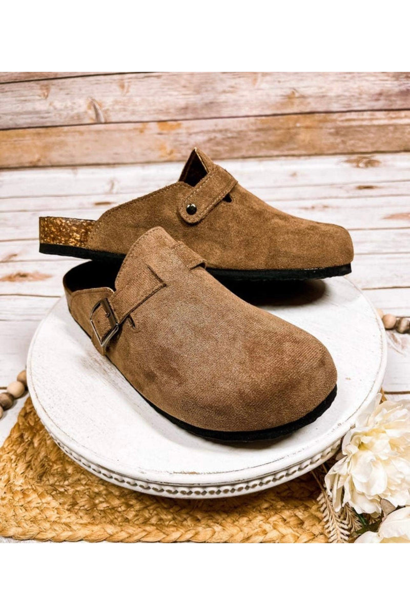 Brianna Suede Clog