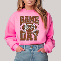 GamedayGirly in Pink Sweatshirt