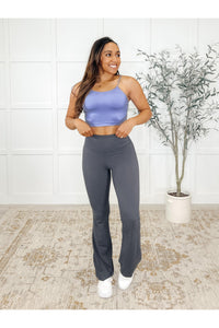Hot Yoga Tank in Blue Hyacinth