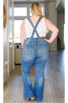 Izzy Control Top Retro Flare Overalls