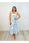 Prepare the Yacht Square Neck Dress
