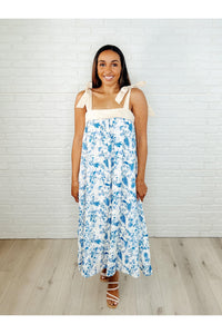 Prepare the Yacht Square Neck Dress