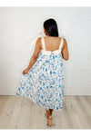 Prepare the Yacht Square Neck Dress
