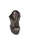 River Dance Woven Sandal in Pewter