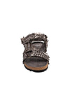 River Dance Woven Sandal in Pewter