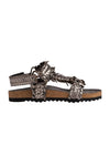 River Dance Woven Sandal in Pewter
