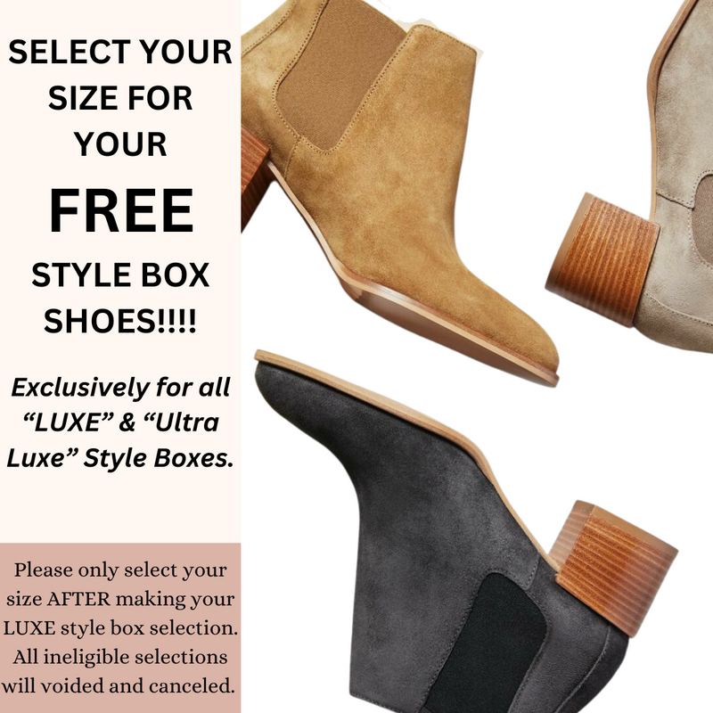 FREE SHOES! (SELECT YOUR SIZE FOR STYLEBOX)