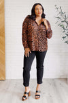 So Fierce Animal Print Blouse