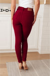 Wanda High Rise Tummy Control Skinny Jeans Scarlet