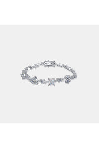 6.2 Carat Moissanite 925 Sterling Silver Bracelet