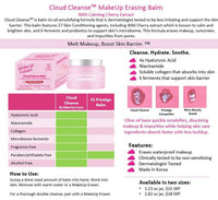 Cloud Cleanse Balm | Emulsifying Korean Formula - 2.82oz