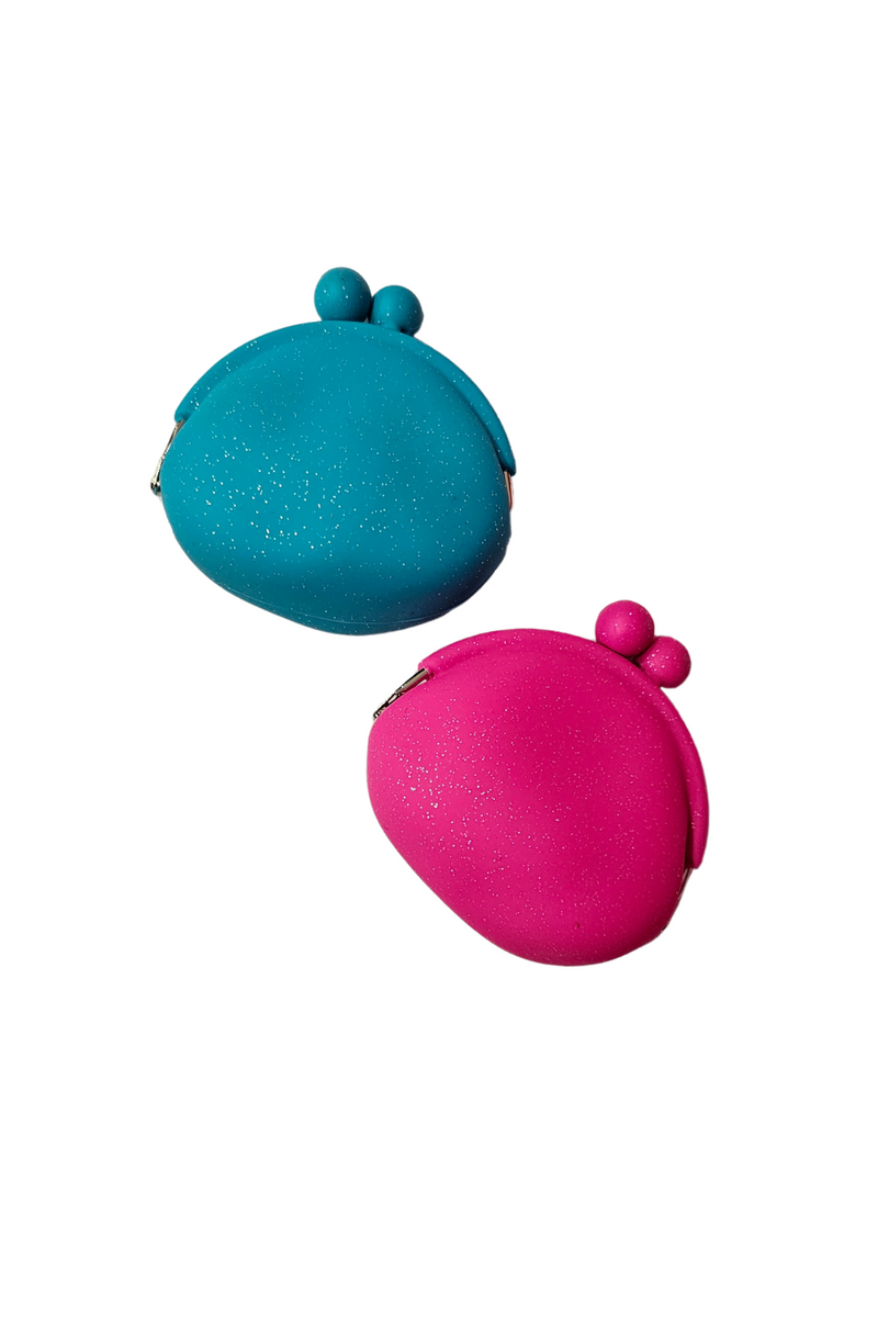 Glitter Silicone Coin Purse