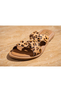 Conga Sandal in Leopard