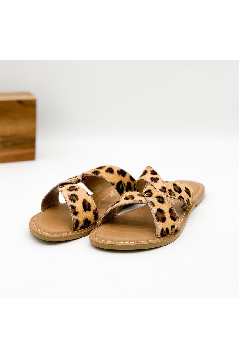 Conga Sandal in Leopard