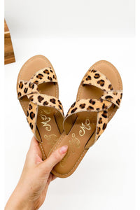 Conga Sandal in Leopard