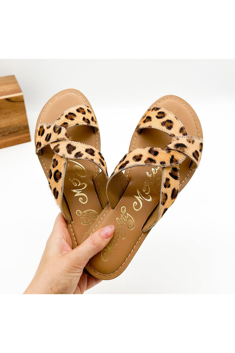 Conga Sandal in Leopard