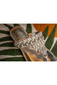 Loving U Sandals in Silver