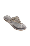 Loving U Sandals in Silver