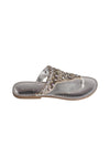 Loving U Sandals in Silver