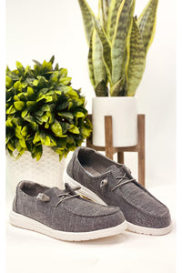 Maco Sneaker in Charcoal
