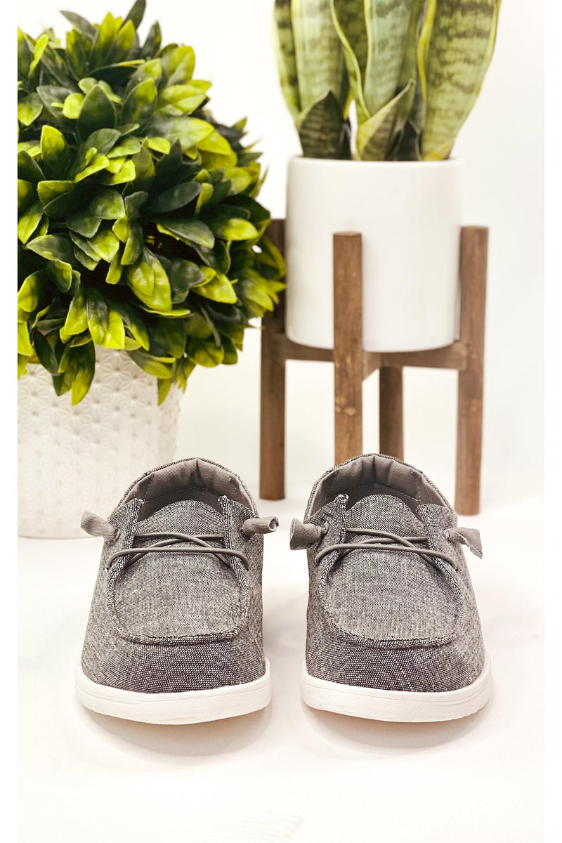 Maco Sneaker in Charcoal
