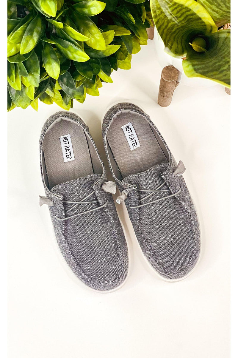 Maco Sneaker in Charcoal