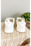 Mayo Glitter Sneakers in White
