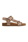 River Dance Woven Sandal in Champagne