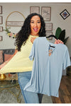 Criss Cross Front Top M4729
