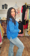 HT-2462 Courtney V-Neck Soft Thermal Top