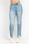 *EARLY RELEASE* High Waist Side Panel Detail Jeans
