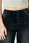 *EARLY RELEASE* High Waist Raw Hem Crop Jeans