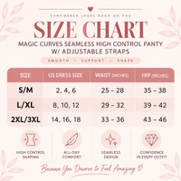 SEAMLESS HIGH CONTROL PANTY W/ ADJUSTABLE STRAPS