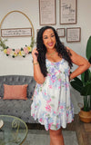 D90291 Faith Floral Dress