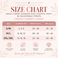 SEAMLESS HIGH CONTROL PANTY W/ ADJUSTABLE STRAPS