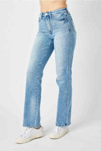*EARLY RELEASE* High Waist Tummy Control Straight Jeans