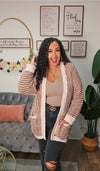 Ultra Soft Open Front Pocket Cardigan