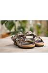 River Dance Woven Sandal in Pewter