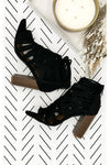 Silica Heel in Black