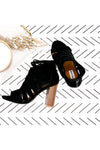 Silica Heel in Black