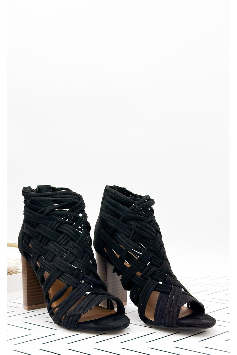 Silica Heel in Black