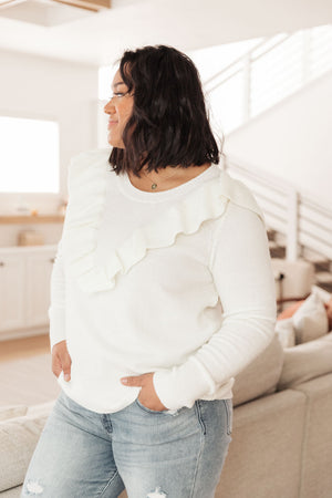 I Choose You Sweater in Ivory